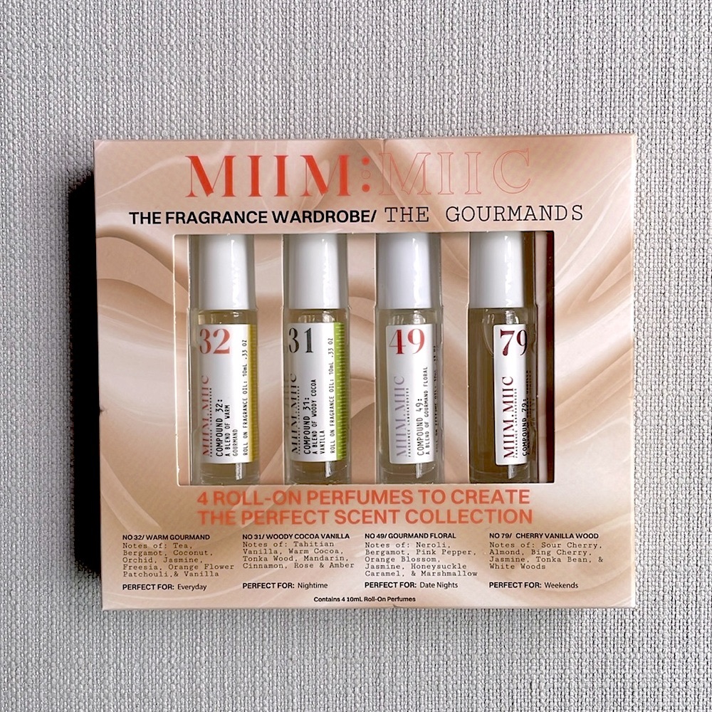 MIIM MIIC The Fragrance Wardrobe The Gourmands 4 Roll-on mini fragrance